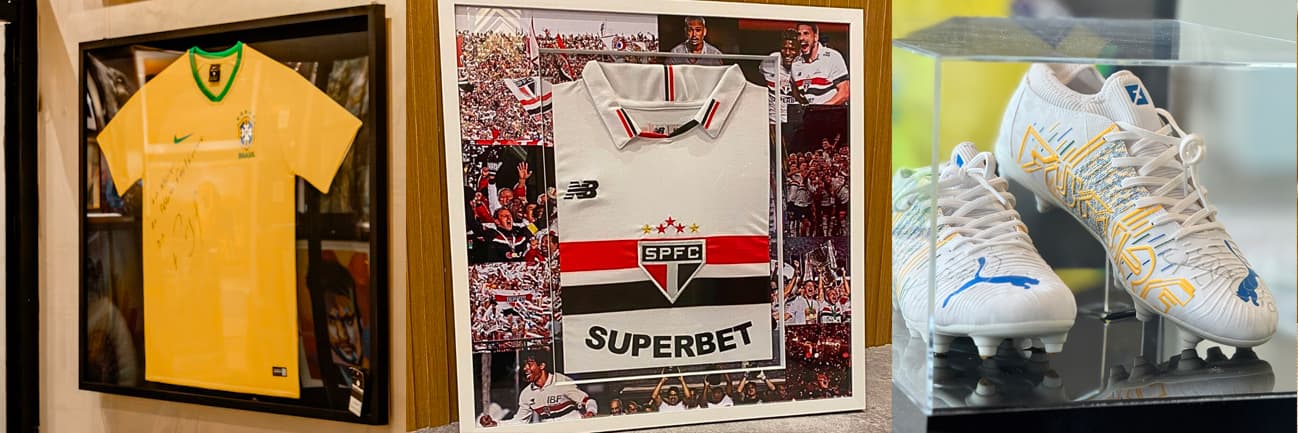 Camisas esportivas